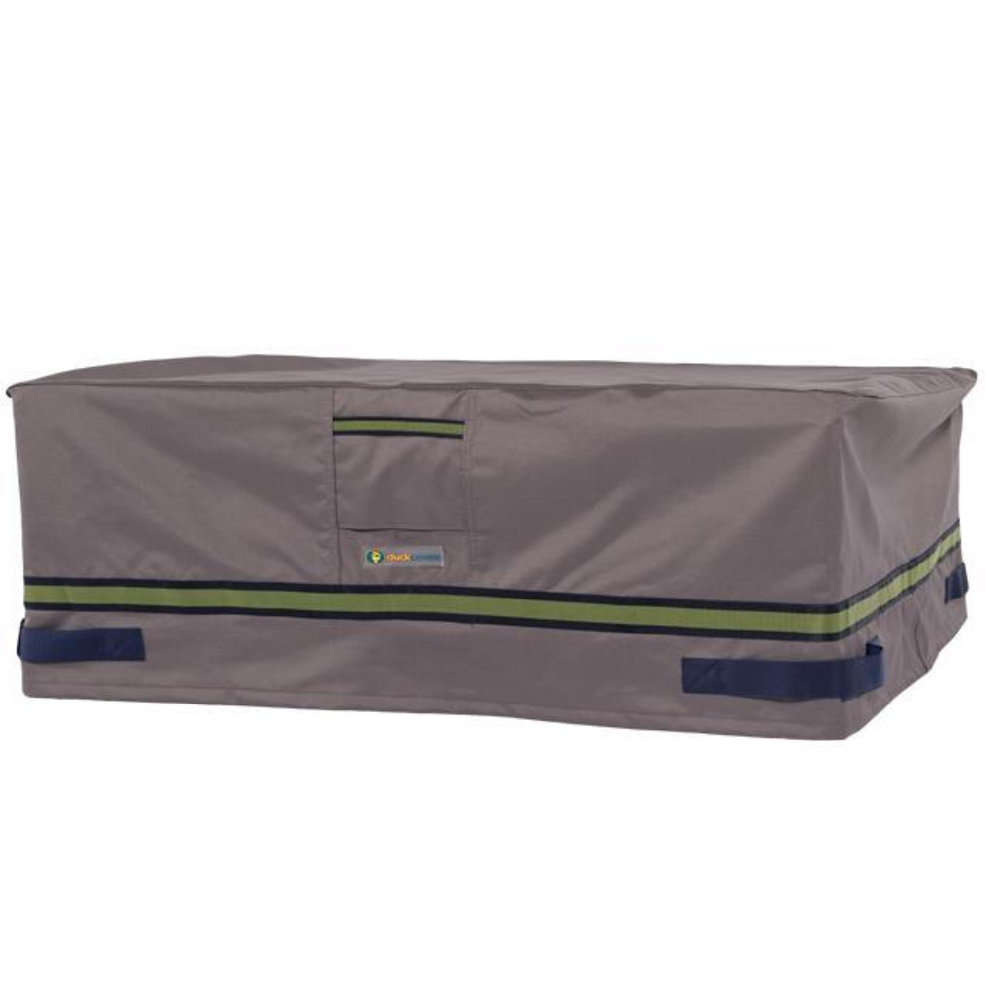 Classic Accessories Soteria 56in. Rectanglular Fire Pit Cover, Gray, Polyester, Model# RFPREC56